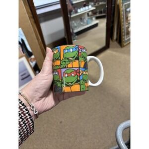 TEENAGE MUTANT NINJA TURTLES - NICKELODEON CARTOON, Ceramic Coffee Mug, Vintage